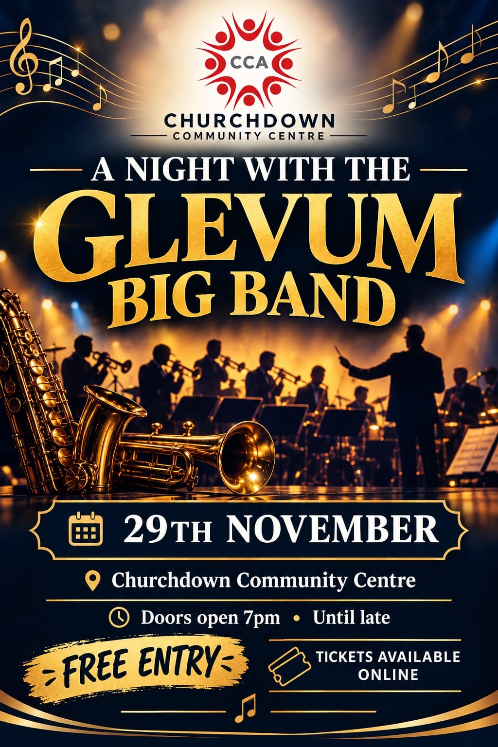 An evening with The Glevum Big Band